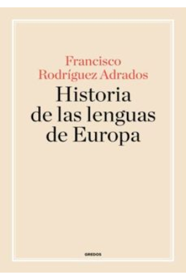 Historia de las lenguas de Europa