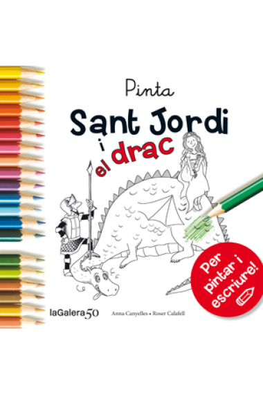 Pinta Sant Jordi i el drac