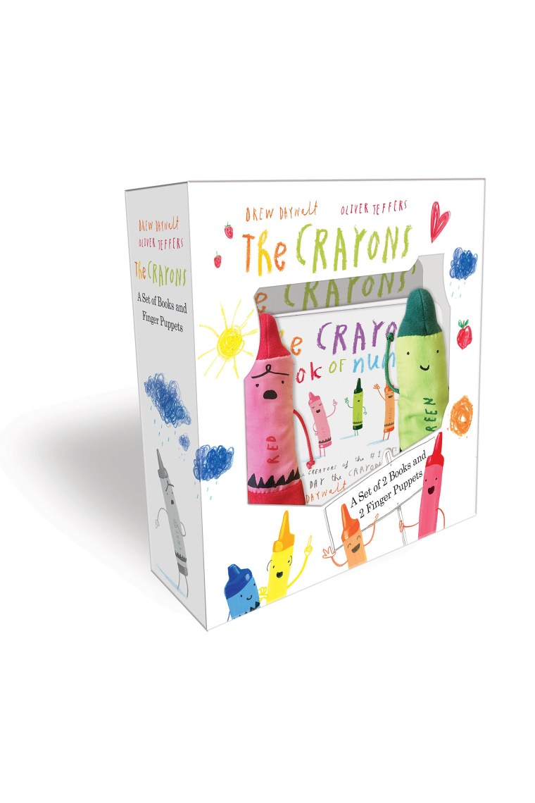 The Crayons. A Set Of And Finger Puppets