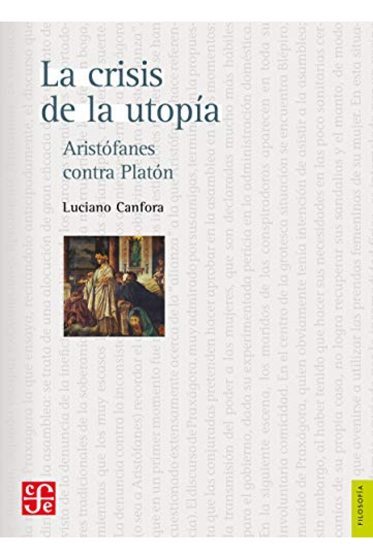 La crisis de la utopía: Aristófanes contra Platón