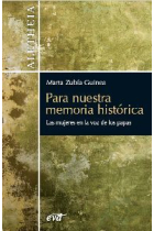 Para nuestra memoria histórica