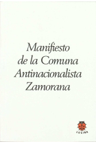 MANIFIESTO DE LA COMUNA ANTINACIONALISTA ZAMORANA