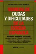 Manual de dudas y dificultades de la lengua española