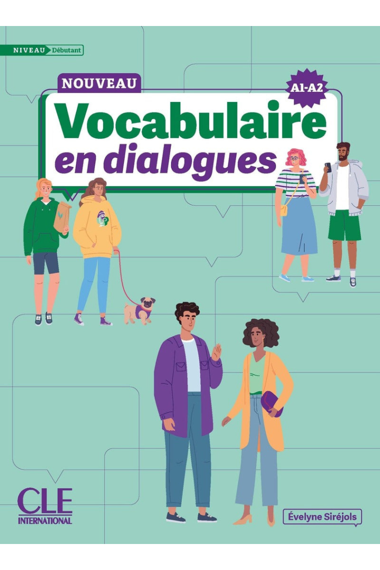 Le Nouveau Vocabulaire en dialogues - Niveau débutant (A1/A2) - Livre + Audio en ligne