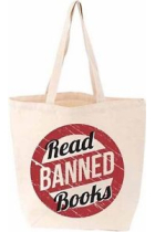 LoveLit Read Banned Books Tote bag