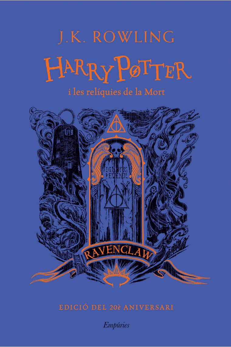 Harry Potter i les relíquies de la mort (blau - Ravenclaw)