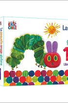 La pequeña oruga glotona 1 2 3. Libro títere de dedo