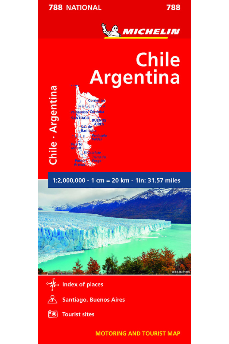 MAPA NATIONAL CHILE ARGENTINA