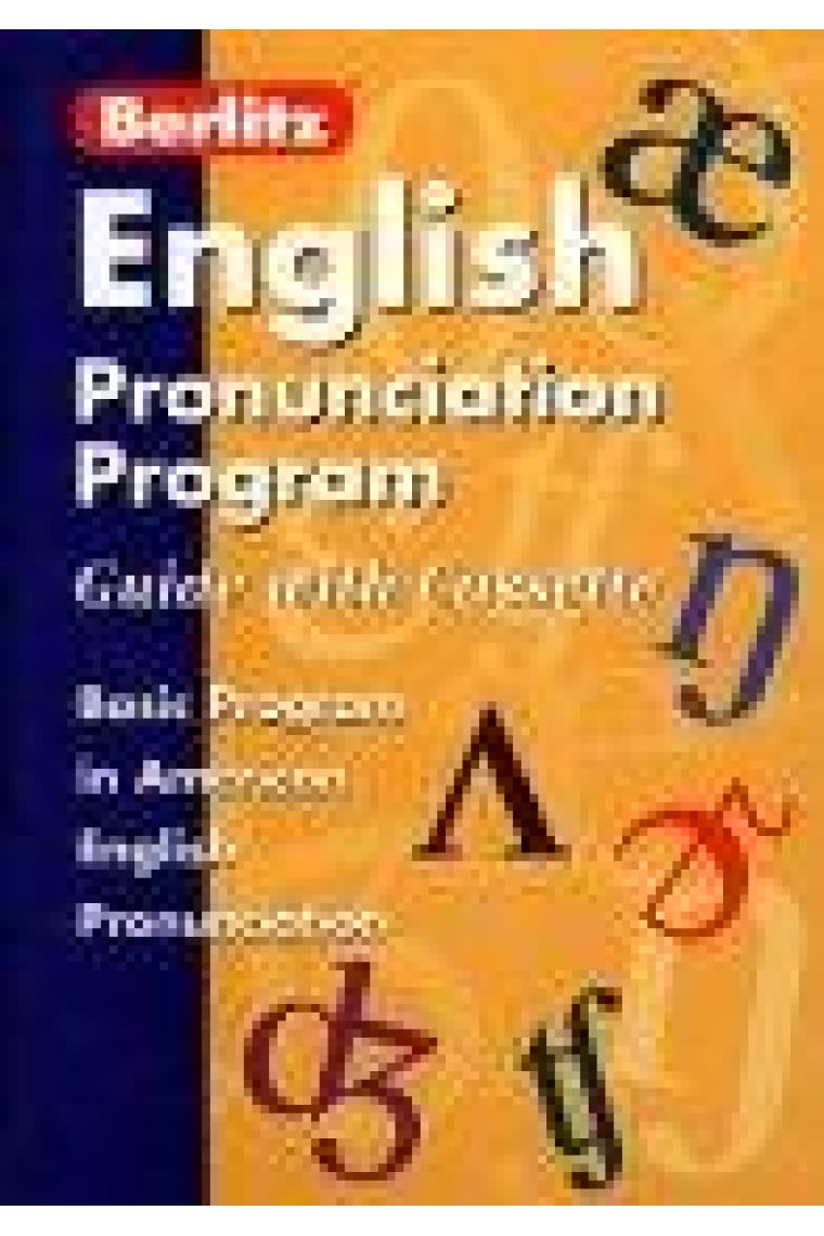 Berlitz English pronunciation program (Guid with cassette)