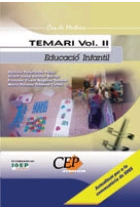 Temari oposicions. Vol II. Cos de professor d' ensenyament secundari. Psicologia i  Pedagogia