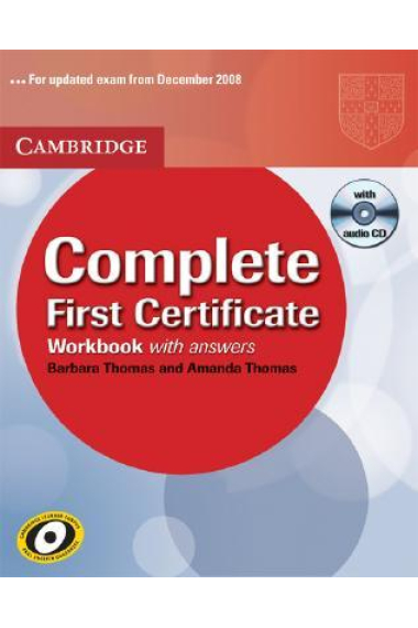 Complete First Certificate Workbook with answers and Audio CD