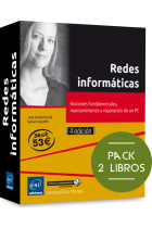 Redes informáticas Pack de 2 libros. Nociones fundamentales mantenimiento y reparación de un PC