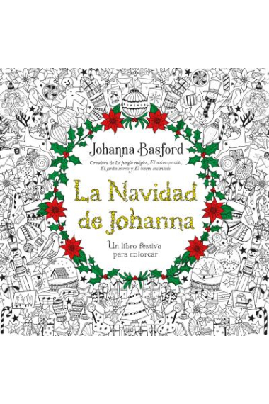 La navidad de Johanna. Un libro festivo para colorear