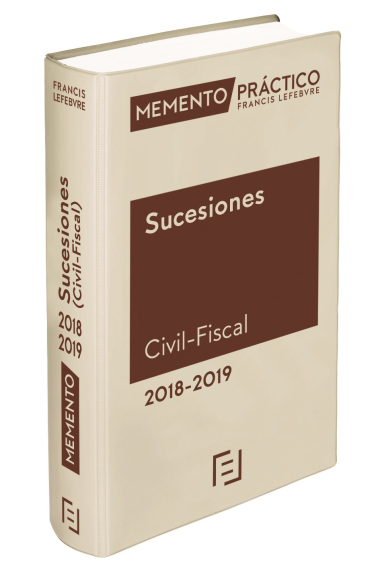 Memento Sucesiones (Civil-Fiscal) 2018-2019