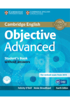 Objective Advanced Student's Book without Answers with CD-ROM 4th Edition