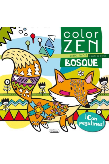 COLOR ZEN ANIMALES BOSQUE