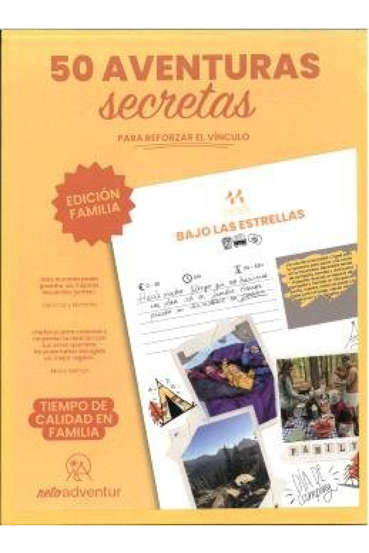 RETO ADVENTUR EDICION FAMILIA 50 AVENTURAS SECRETAS PARA RE