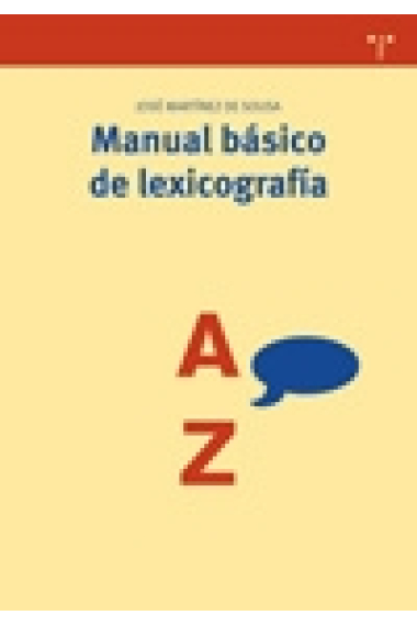 Manual básico de lexicografía