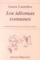 Los idiomas comunes XIII Premio de Poesía Joven