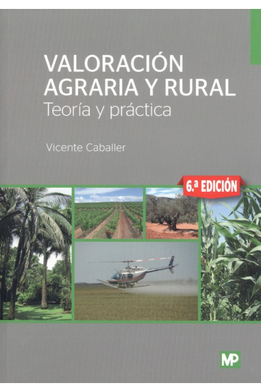 Valoración agraria y rural (6ª edición)