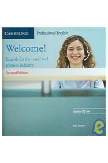 Welcome! English for travel and tourism industry Audio Cds (2)