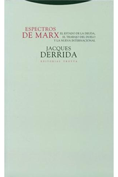 Espectros de Marx: el estado de la deuda, el trabajo del duelo y la nueva Internacional