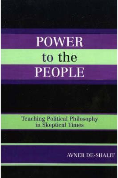 Power to the people: teaching political philosophy in skeptical times