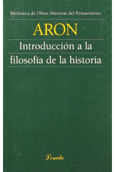 Introducción a la filosofía de la historia