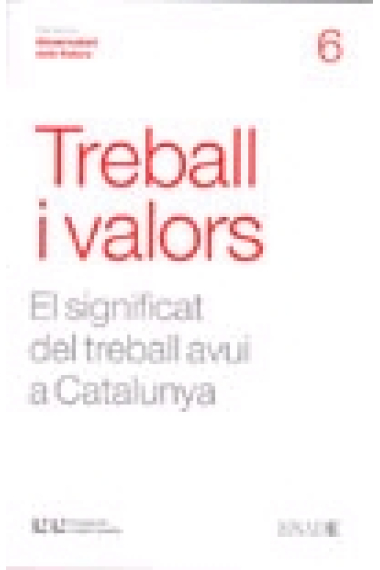 Treball i valors. El significat del treball avui a Catalunya