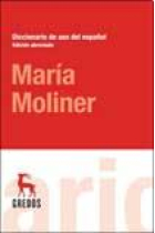 Diccionario de uso del español María Moliner (Edición abreviada) ed. 2008