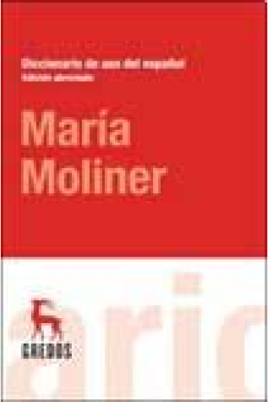 Diccionario de uso del español María Moliner (Edición abreviada) ed. 2008