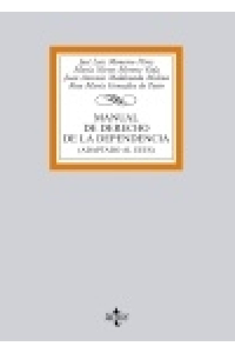 Manual de derecho de la dependencia