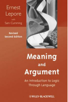 Meaning and argument: an introduction to logic through language