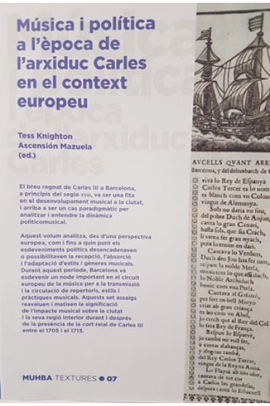 Música i política a l'època de l'arxiduc Carles en el context europeu