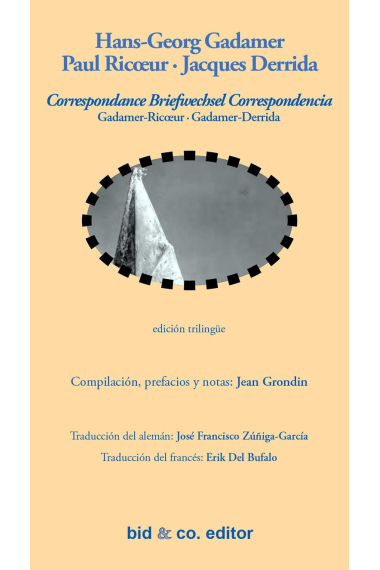 Correspondance · Briefwechsel · Correspondencia (Edición trilingüe)