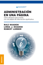 Administración en una página. Cómo alinearse para el éxito con una página de información significativa