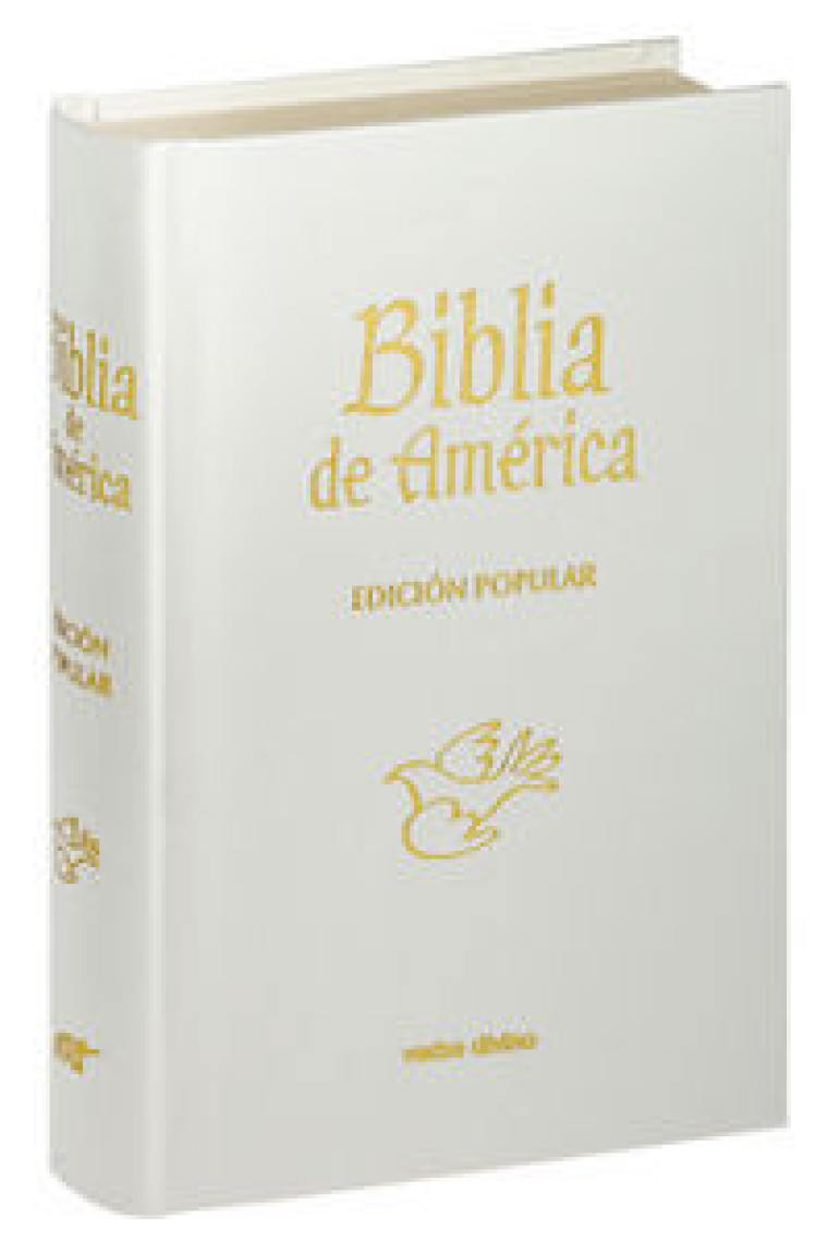 Biblia de América - Edición popular blanca