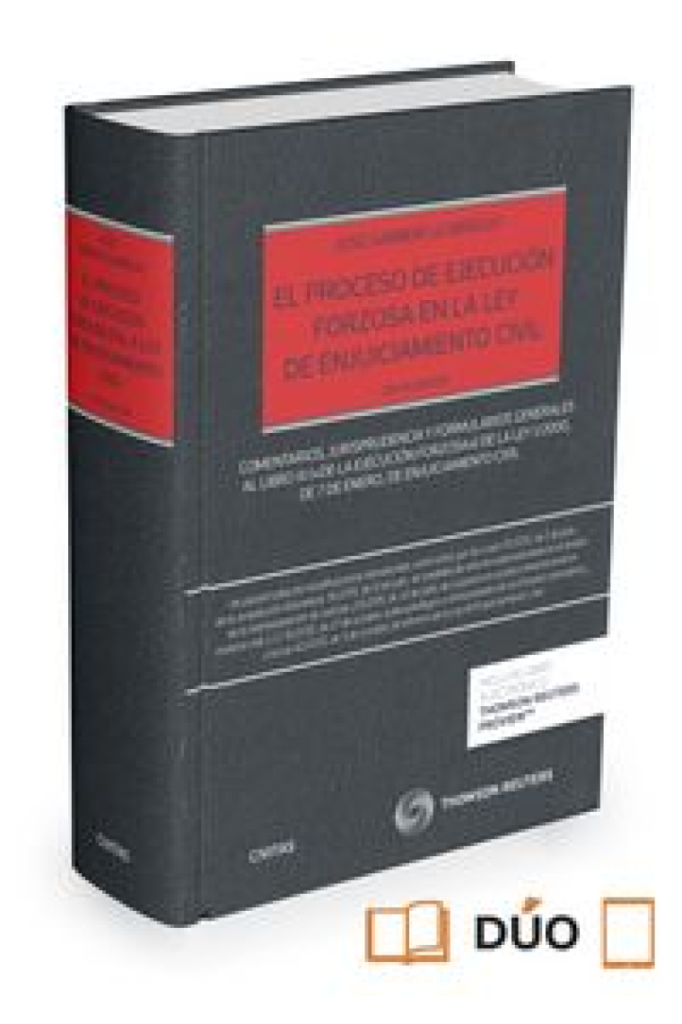 El Proceso de Ejecución Forzosa en la Ley de Enjuiciamiento Civil (Papel + e-book)