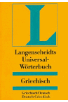 Langenscheidts Universalwörterbuch. Griechisch