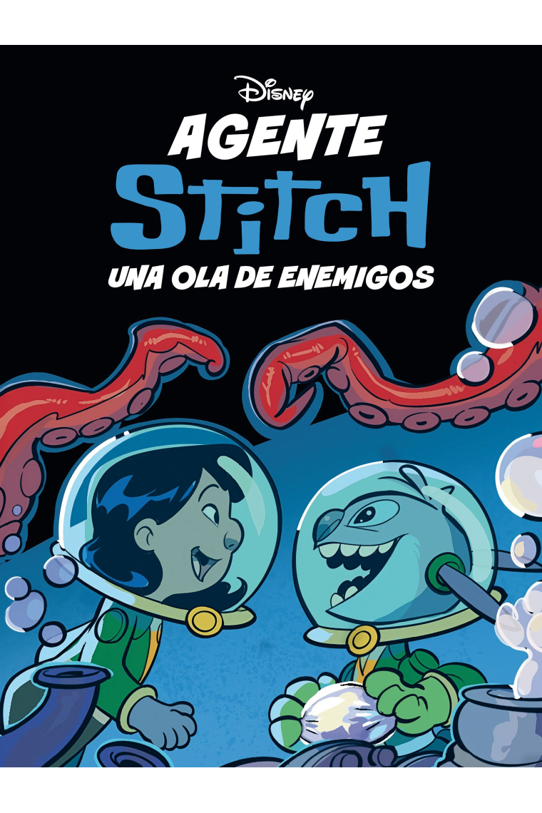 Agente Stitch. Una ola de enemigos. Cómic 1