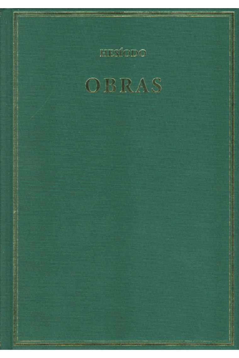 Obras: Teogonía. Trabajos y días. Escudo