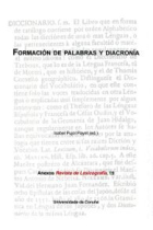 Formación de palabras y diacronía