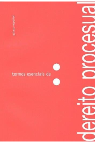 Termos esenciais de dereito procesual