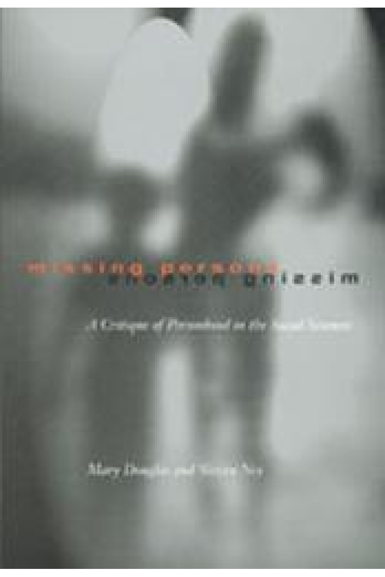 Missing persons. A critique of personhood in the social sciencies