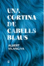 Una cortina de cabells blaus