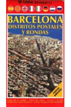 Barcelona. Distritos postales y Rondas (Mapa)