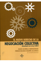 El nuevo derecho de la negociación colectiva