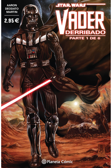 Star Wars Vader derribado 1