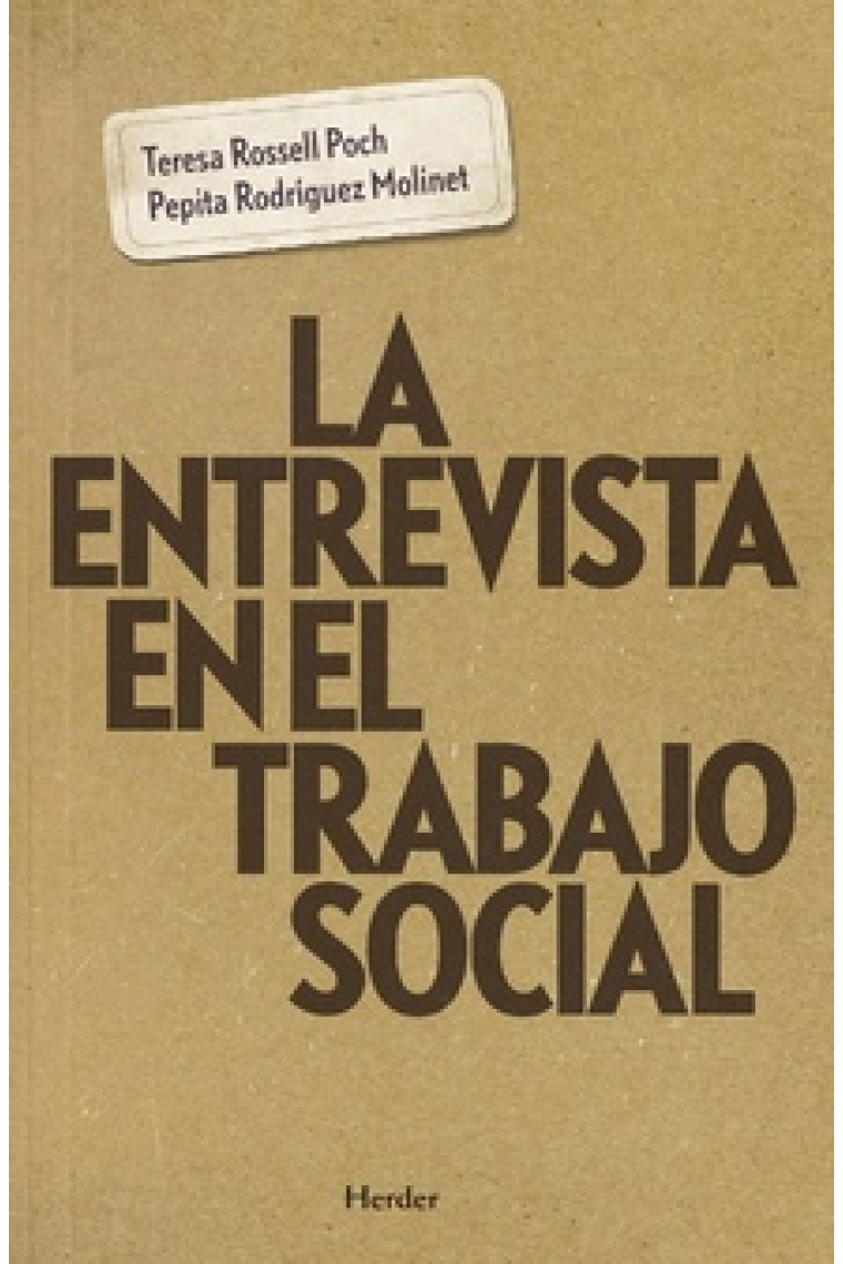 La entrevista en el trabajo social