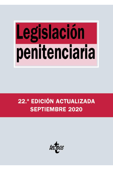 Legislación penitenciaria (2024)